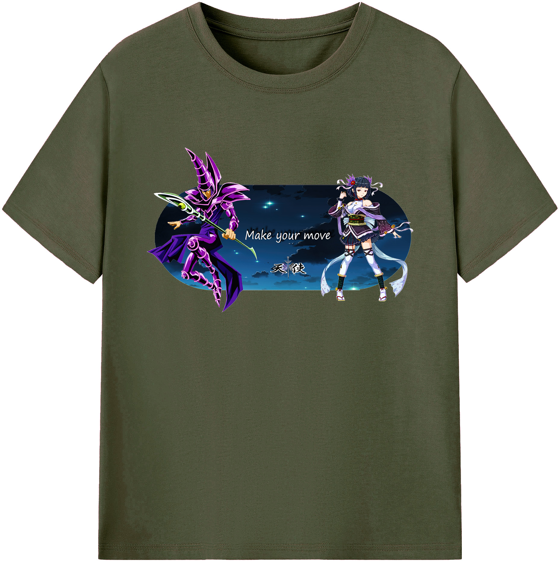 （画像用） 遊☆戯☆王 Yu-Gi-Oh! 綿100％ メンズ半袖Tシャツ｜肌触りやわらか＆通気性